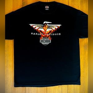 Y2K/2002 Harley Davidson Motorcycles Maui           Graphic T-Shirt